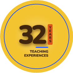 32 plus years of teaching experiences